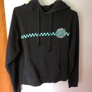 Black Santa Cruz hoodie